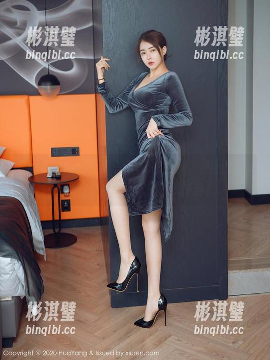 HuaYang花漾 - 新套图上线，妲己_Toxic的长腿美到让我想跳舞！