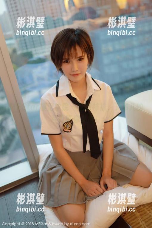 MFStar模范学院 - 定制袜袜，艾希儿的写真等你来撩！