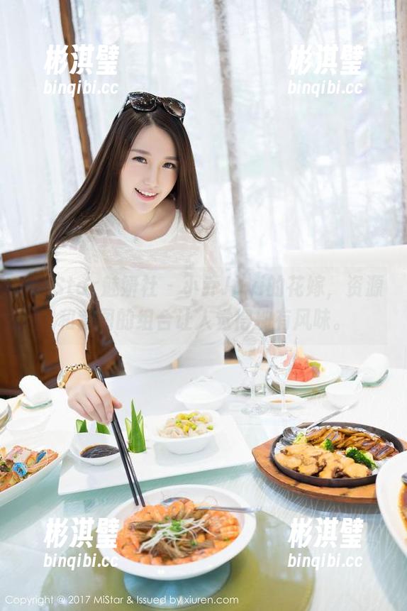 MiStar魅妍社 - 小乔Joyi的花嫁，资源和套图的组合让人觉得别有风味。