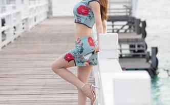 MiStar魅妍社 – 精选！黄歆苑连衣裙，照片里藏着的不只是颜色