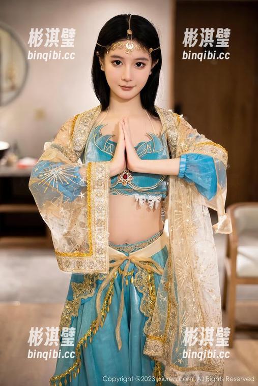 Xiuren秀人网 - 直击芈琳娜的白丝写真，画面太美我想签个名！