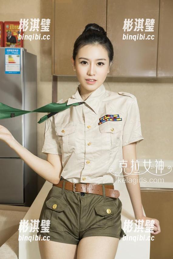 克拉女神-嘉萌 克拉女神 - 嘉萌一次次挑战花嫁写真集更新,婚纱不只给新娘穿。