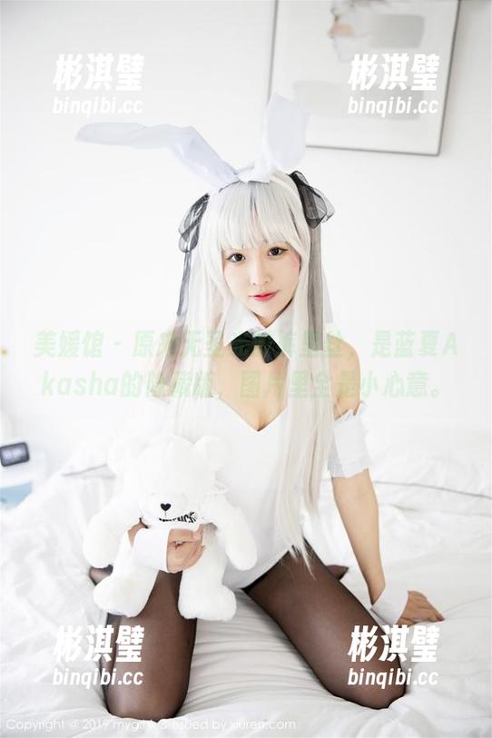 美媛馆-蓝夏Akasha 美媛馆 - 原来无圣光的裤里丝,是蓝夏Akasha的隐藏版,图片里全是小心意。